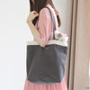 Charcoal - Around'D line shoulder bag tote
