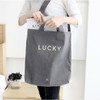 Gray - Around'D lucky shoulder bag tote