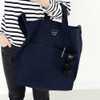 Navy - Around'D lucky shoulder bag tote