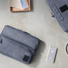 Cool Gray - All in one organizer for laptop