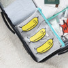 Banana - Clear zip lock pouch bag