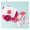 Carnation thank you mini card and envelope