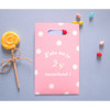 Pink - illustration paper bag set