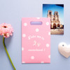 Pink - illustration paper bag set