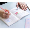 Bon voyage travel record planner note