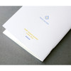 The back of Bon voyage travel record planner note