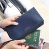 Navy - Walking in the air passport organizer wallet