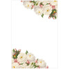 Romantic and Vintage rose letter paper pad