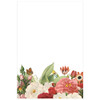 flower garden letter paper pad