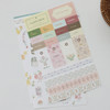 Mori illustration deco sticker set