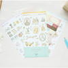 Mori illustration deco sticker set