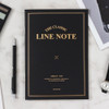 Black - The classic lined notebook