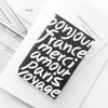 French - the blank plain notebook