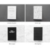 the blank plain notebook