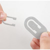 Simple and unique paper bookmark memo clip