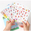 Red riding hood and friends sticker set