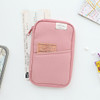 Indi pink - A low hill zip around pocket multi pouch