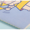 A - Cute girl thread stitching class lined notebook