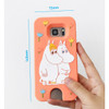 Size of Moomin silicone soft case for Galaxy S7