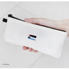 Off white - 2NUL Travel toothbrush slim zipper mesh pouch