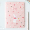 A spring bunny - Piyo cute 3X5 slip in pocket photo album 