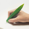 Appree Bamboo leaves bookmark black ballpoint pen set 