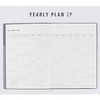 Yearly plan - 2017 Antenna shop Table talk B6 dated weekly planner scheduler