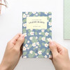 Iconic Pocket thread stitching small grid notebook 