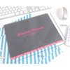 Size of Wirebound undated monthly desk planner
