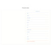 Personal data - Bonne promenade pattern undated planner