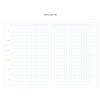 Yearly plan - Bonne promenade pattern undated planner