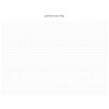 Grid free note - Bonne promenade pattern undated planner