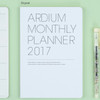 Original - 2017 Ardium Pattern monthly dated planner 