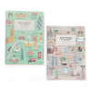 Dorothy and Alice bon voyage city lined notebook