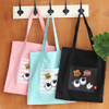 Afternoon Hello cotton shoulder tote bag