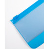 Blue - Rihoon Translucent small zip lock flat pouch