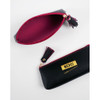 Black - Merci tassel zipper pencil case