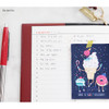 Bucket list - 2017 Votre speciale small dated diary with tassel