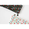 Detail of Licoco flower pattern zipper pencil case