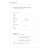 Personal data - 2017 Monopoly Appointment A6 dated daily planner scheduler 