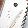 Personal data - Seize the day wirebound daily undated planner