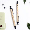 Olive pig - Toffeenut cute black ballpoint pen 0.7mm 