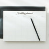 Wanna This Calli undated monthly desk planner