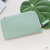 Mint - Think about coner zipper card case 