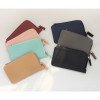 Think about coner zipper card case 