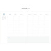 Weekly plan - 2017 Dailylike Timeline weekly dated diary scheduler