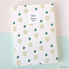 Blue green - 2017 3AL Monotile dated diary scheduler