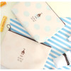 Falling in love day dot pattern zipper pouch 