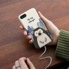 Hedgehog - Iconic Pattern matte plastic hard case for iPhone 7 