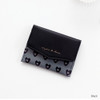 Black - Iconic Pochette pattern card case pocket wallet 